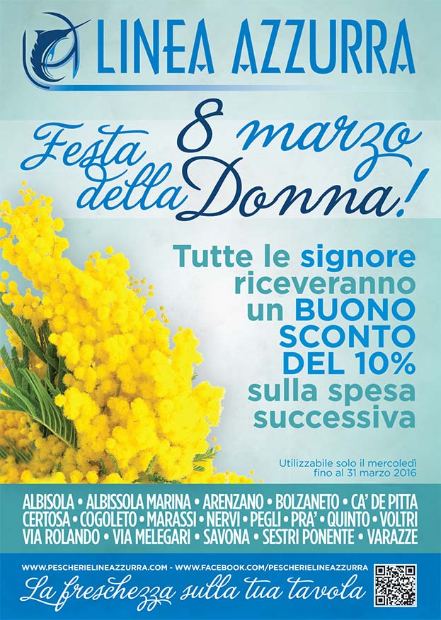 Festa della donna: sconto del 10%!